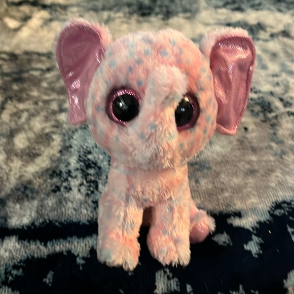 RETIRED TY Beanie Boo - Ellie Elephant - Picture 1 of 3